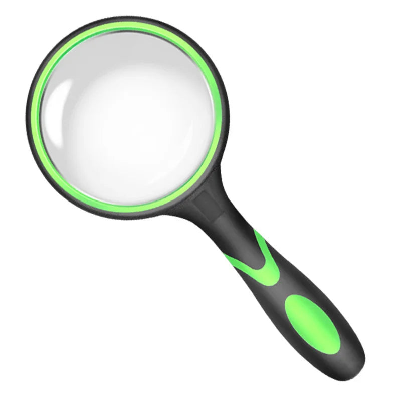 10X Handheld Magnifying Glass for Kids & Seniors | Reading Lens Handheld Magnifier Qme