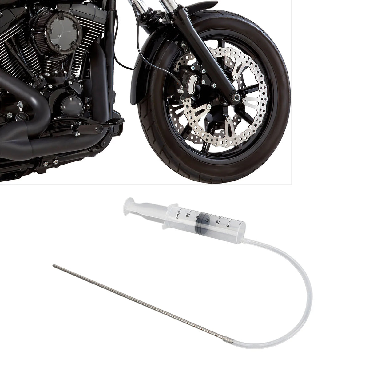 Motorcycle Fork Oil Level Gauge Kit – 0–300mm Measuring Tool Fork Oil Gauge Tool Qst