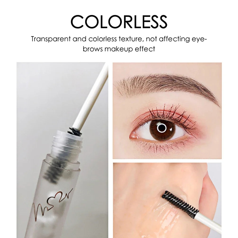 QIBEST Transparent Eyebrow Gel – Natural Long-Lasting Brow Shape Eyebrow Gel Qme