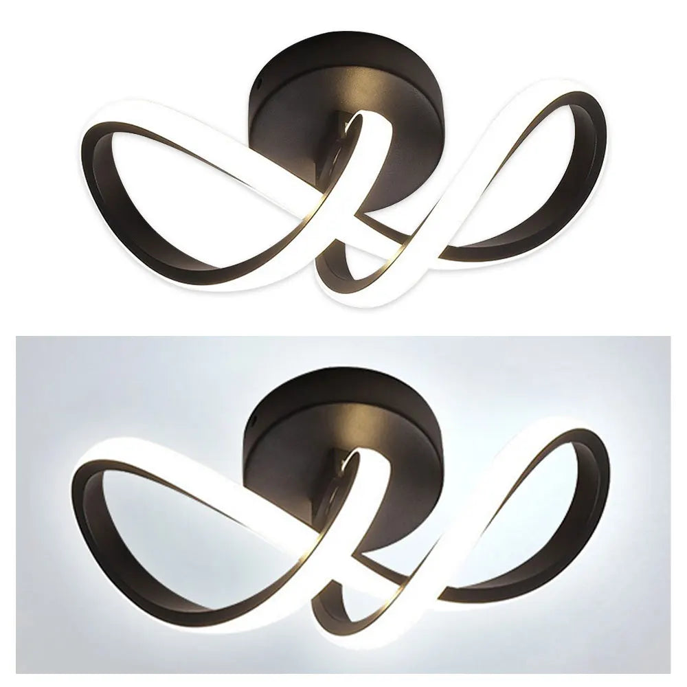 Modern LED Ceiling Chandelier | 3 Color Modes | Iron Body LED Ceiling Chandelier Qme