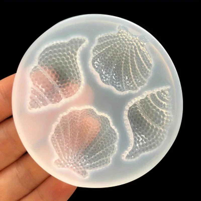 Shell Conch Silicone Mold – Epoxy Resin, Chocolate & Crafts Silicone Craft Mold Qme