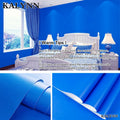 Peel & Stick Solid Color Contact Paper – Self-Adhesive Vinyl Peel & Stick Wallpaper Qme Lake Blue 1mx20cm Sample