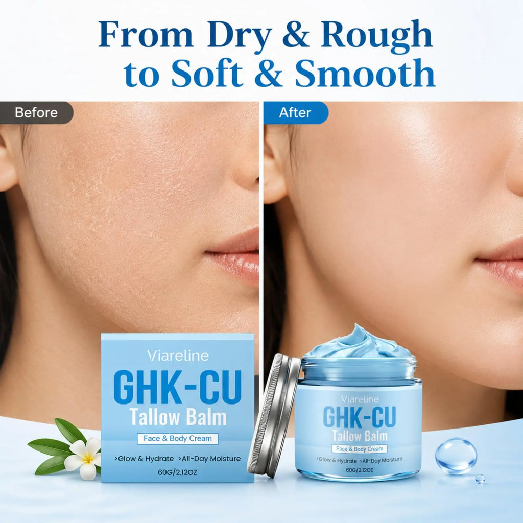 GHK-CU Copper Peptide Tallow Balm – Firming & Hydrating Peptide Tallow Balm Qme