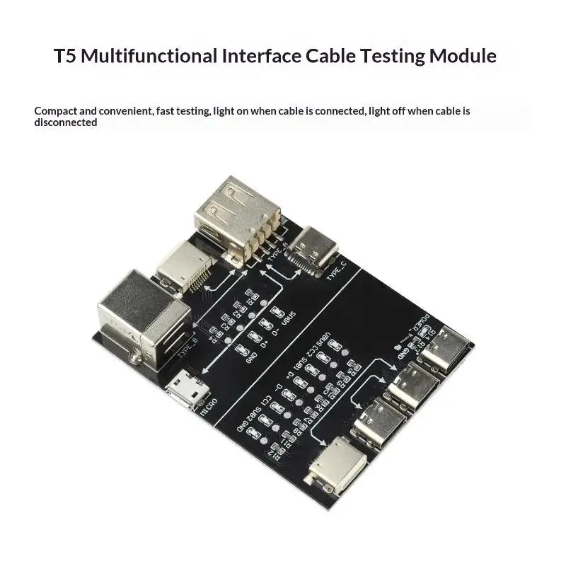 T5 Cable Testing Module | USB Wire Continuity Tester Cable Continuity Tester Qme Default Title