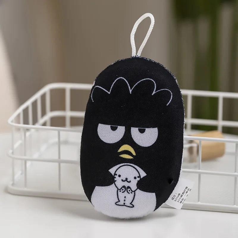 Kuromi Hello Kitty Bath Scrubber Ball – Cute Soft Sponge Bath Scrubber Sponge Qme 4