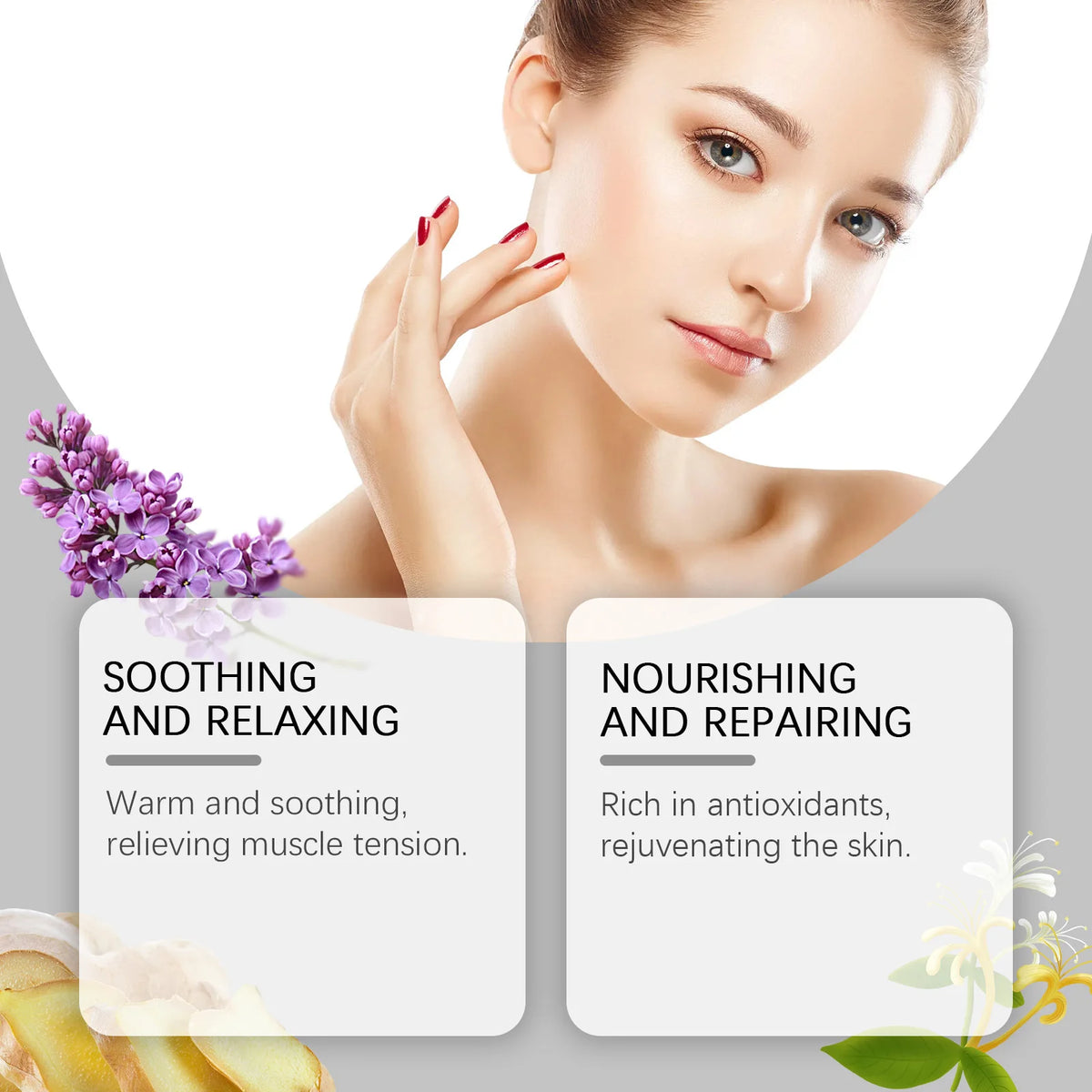 South Moon Relaxing Body Massage Oil – Plant Essential Oil Body Massage Oil Qst