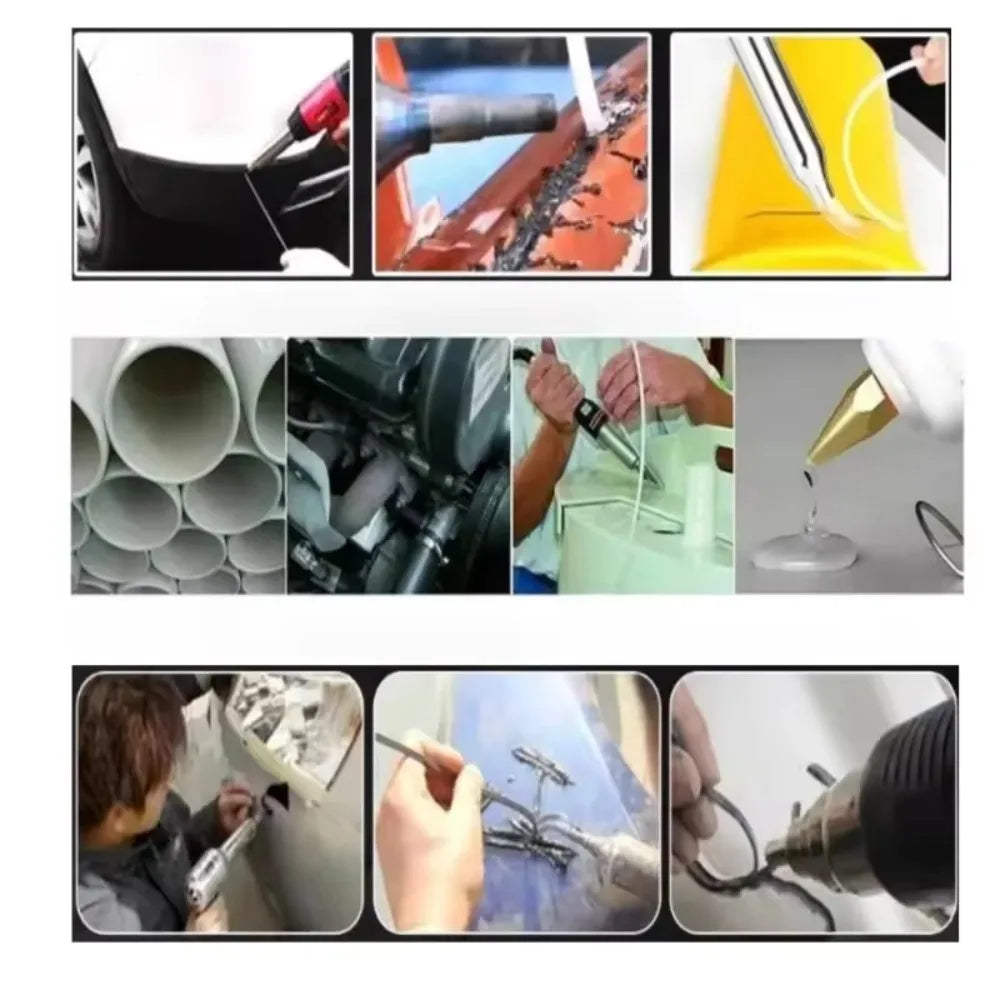 Plastic Welding Rods PP PE PVC ABS Hot Melt Sticks 50pc Plastic Welding Rods Qme