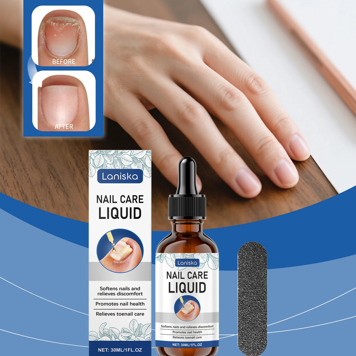 Jaysuing Nail Repair Serum – Nourishing Strengthening Nail Care Nail Care Serum Qst