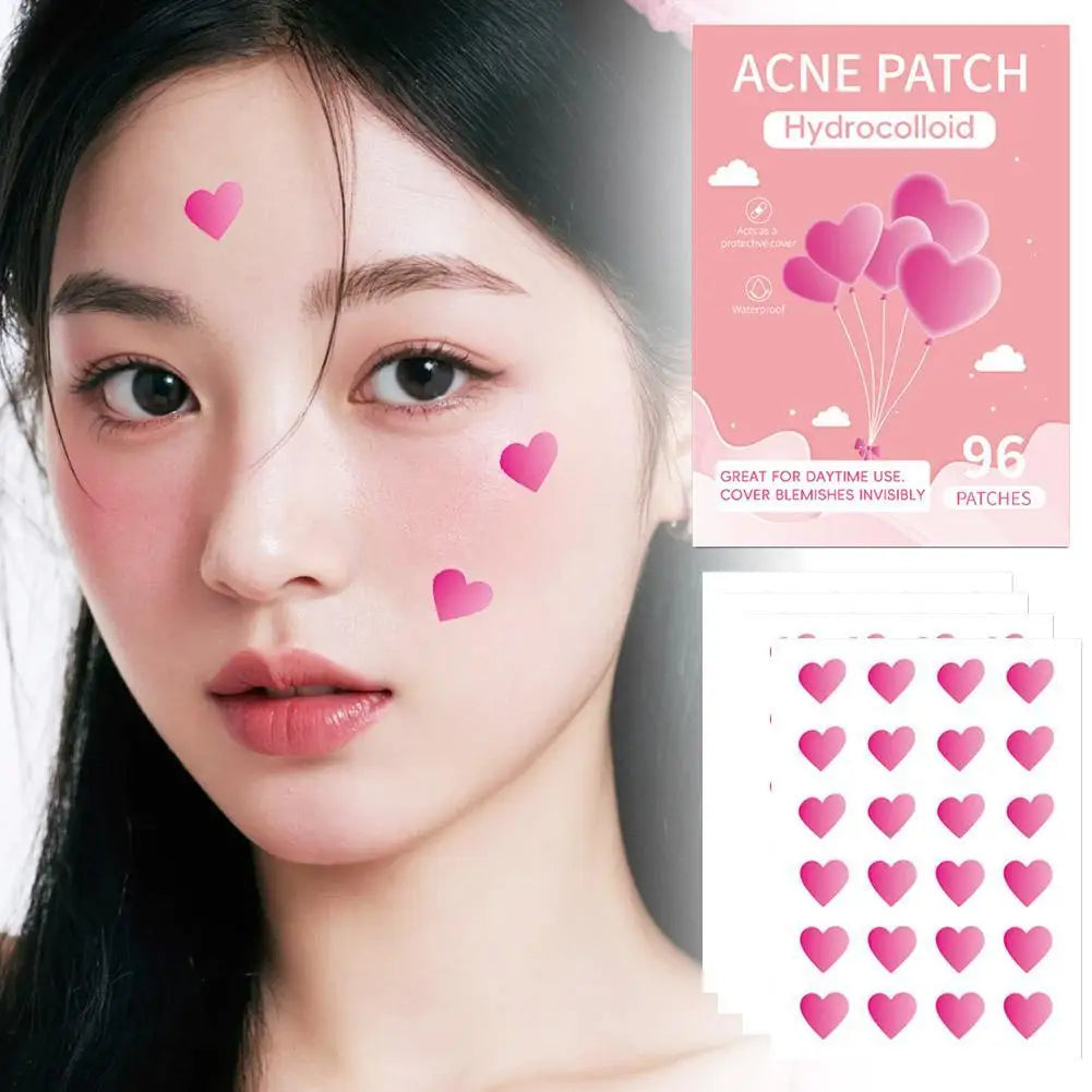 Invisible Waterproof Concealer Blemish Patches 96pcs | Qme Concealer Blemish Patch Qme