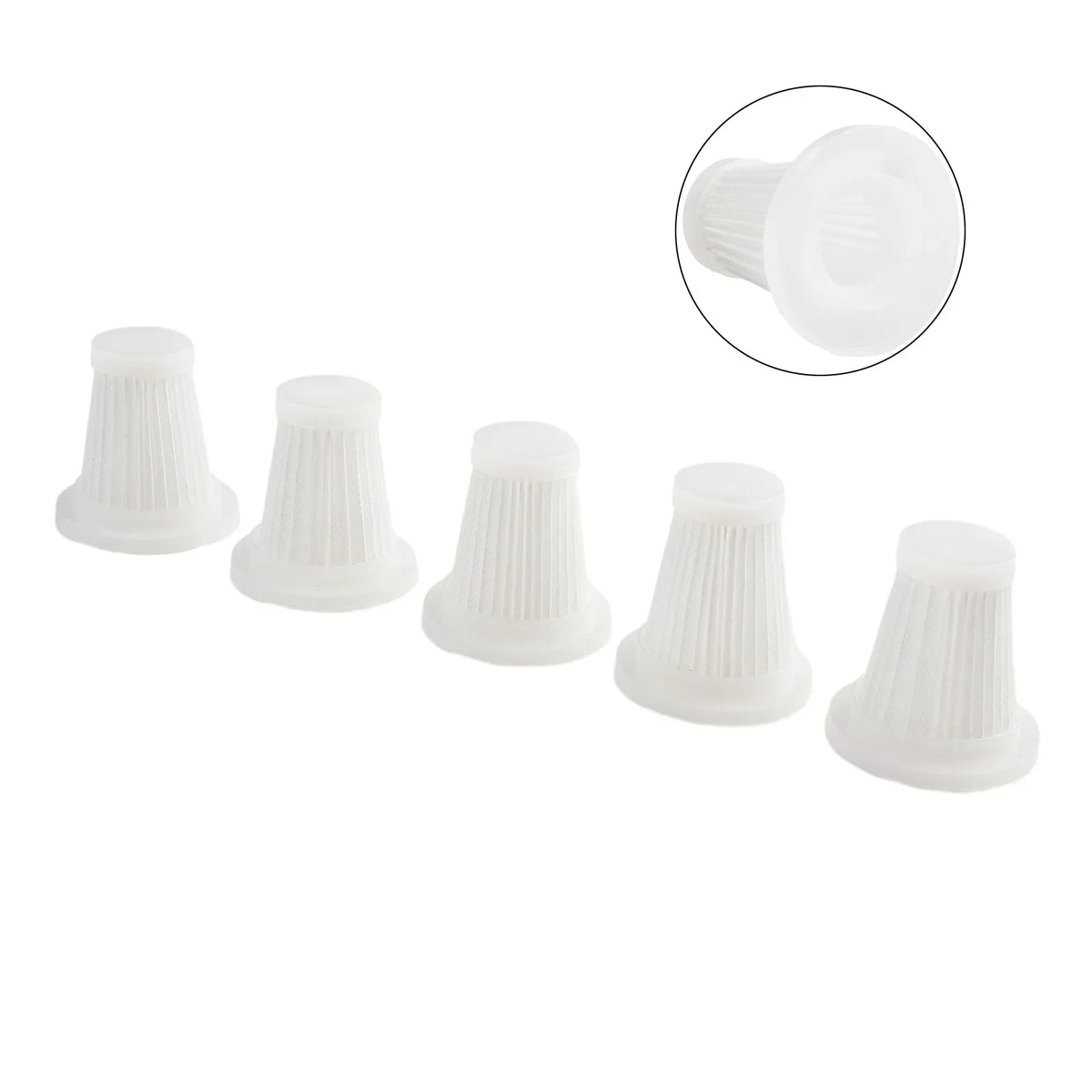 Washable Replacement Filters for Car Vacuum Cleaner | Qme Vacuum Replacement Filter Qme 5pcs
