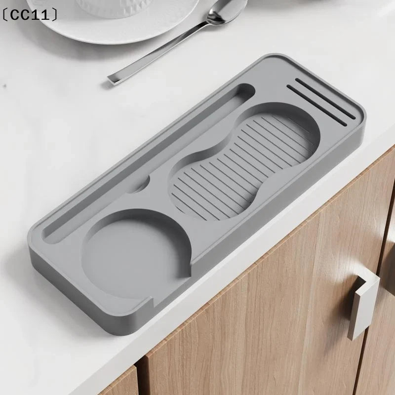 Non-Slip Silicone Coffee Tamper Pad & Espresso Tool Holder Coffee Tamper Pad Qme