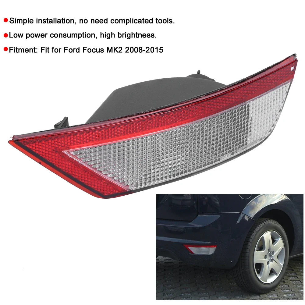 Rear Bumper Fog Light Reflector 8M5115500AB Ford Focus MK2 Bumper Fog Light Qme
