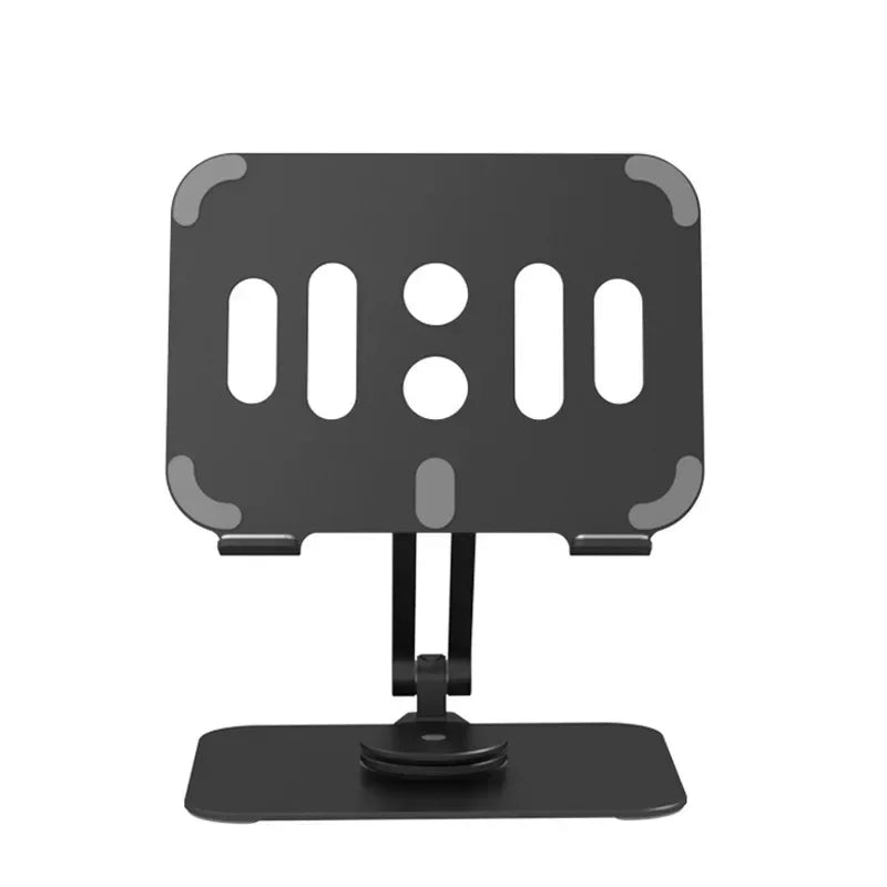 Aluminum Alloy Rotating Tablet Stand – Portable Lifting Desktop Rotating Tablet Stand Qme