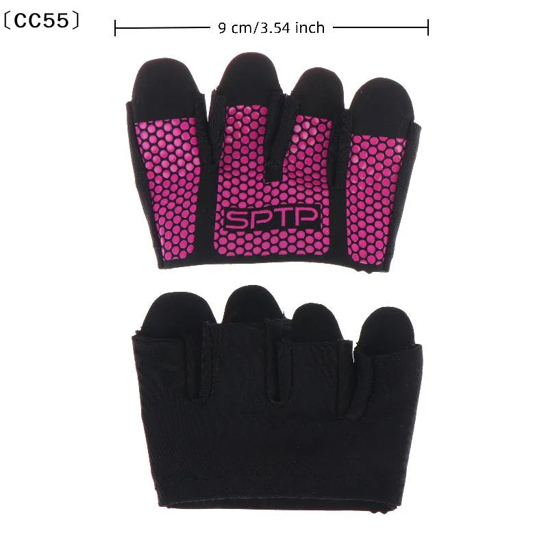 Half Finger Gym Gloves for Men & Women – Weight Lifting Fitness Gloves Qst