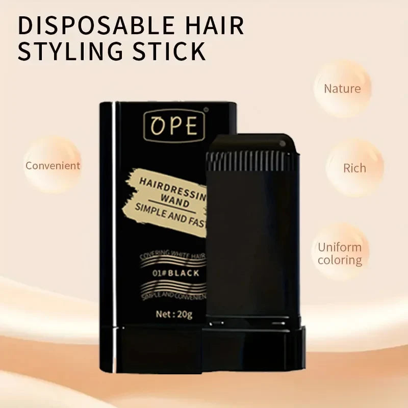 Three-Color Hair Dye Stick – Gray Coverage & Long-Lasting Color Hair Dye Stick Qme