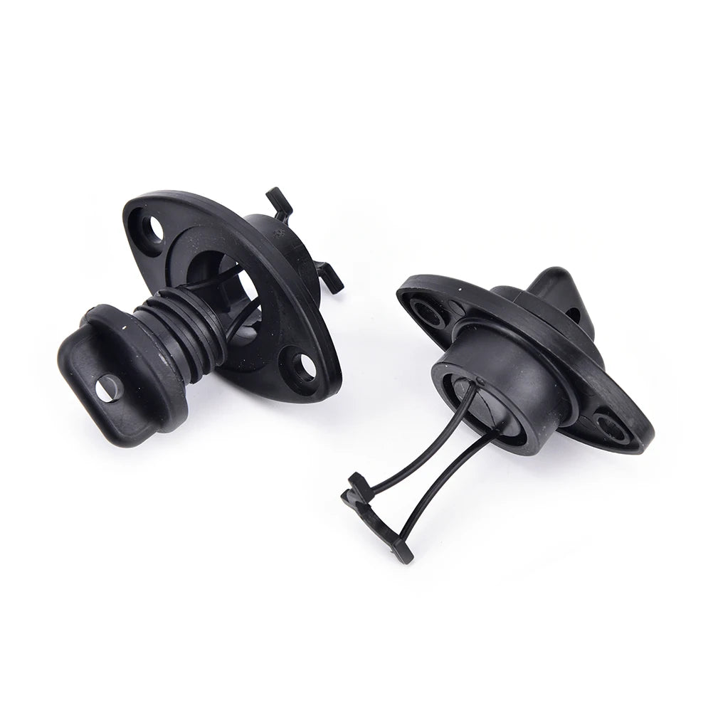 2-Pack Universal Boat Drain Plug Kit for Kayak & Canoe Boat Drain Plug Qst A