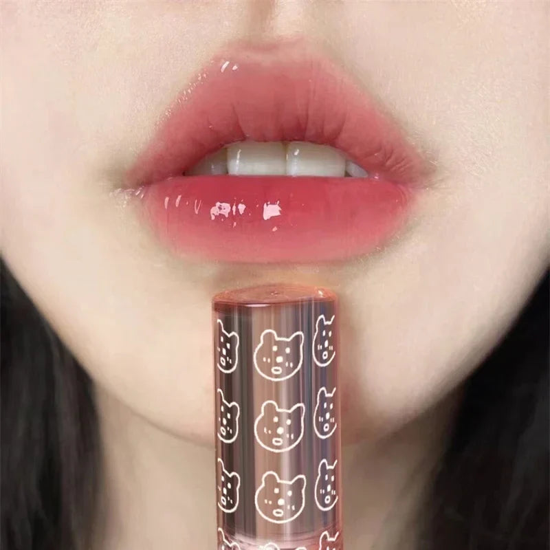 Mirror Water Lip Gloss – Cherry Pink Waterproof & Moisturizing Lip Gloss Qme