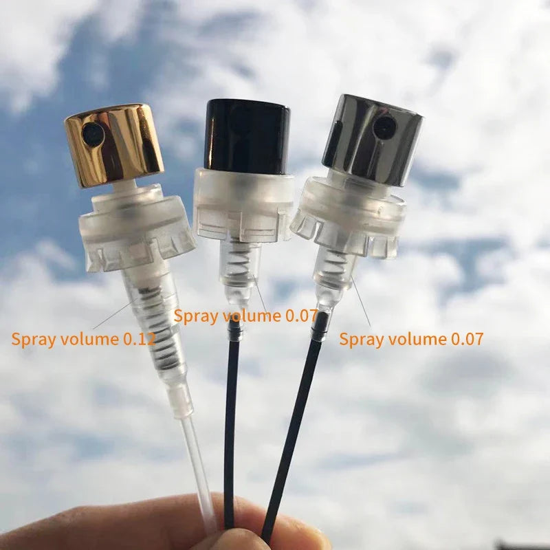 Bayonet Aluminum Perfume Bottle Fine Mist Sprayer & Cap Perfume Bottle Sprayer Qme