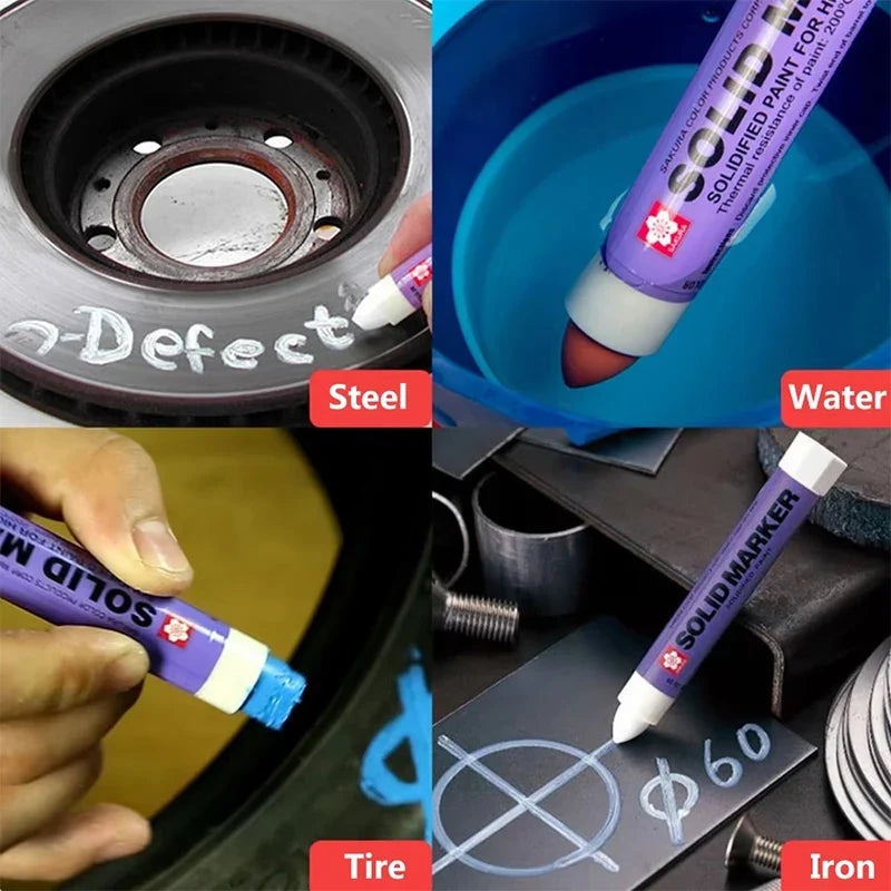 Sakura XSC Solid Paint Marker – Industrial, Metal & Tire Use Industrial Paint Marker Qme