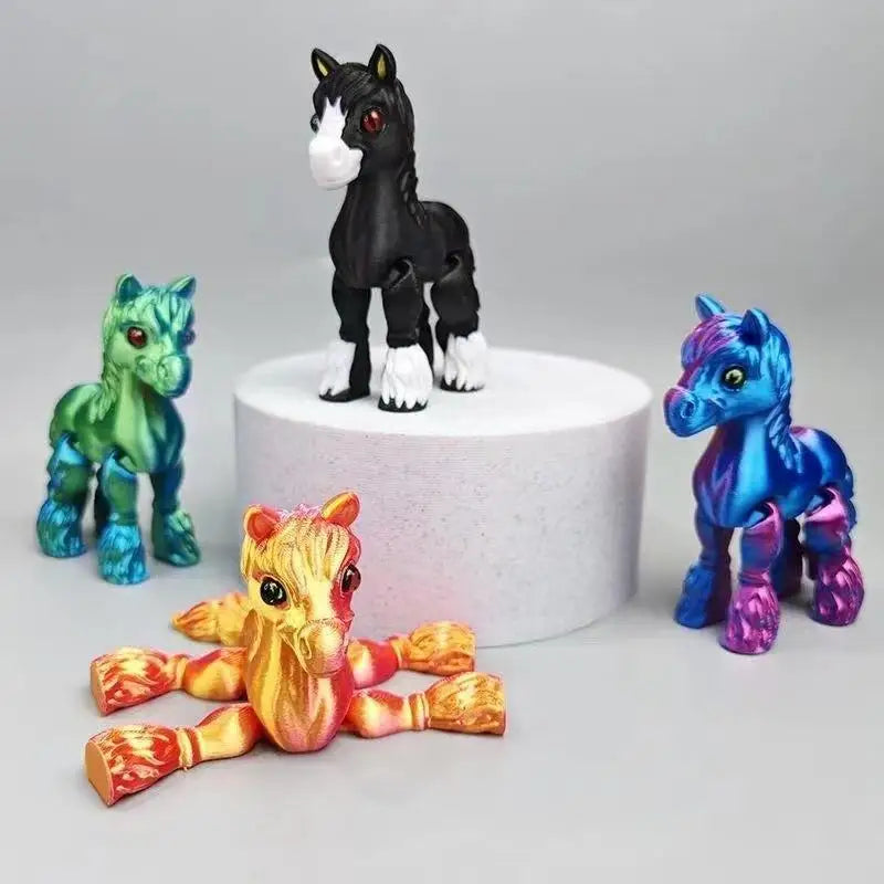 3D Printed Horse Statue | Resin Figurine Home Decor Gift Decorative Figurine Qme Default Title