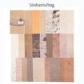 50-Sheet Morandi Pastel Scrapbook Paper for DIY Crafts Scrapbook Paper Qme 1