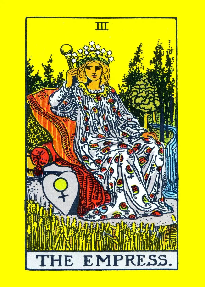 Tarot Card Canvas Wall Art – Witchy Occult Illustration Poster Canvas Wall Art Qst E 30x40cm Unframed