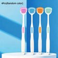 Food-Grade Silicone Tongue Scraper – Gentle Oral Care Tool Tongue Scraper Qme A6