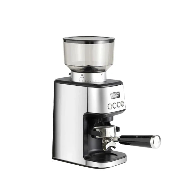 CG05 Conical Burr Coffee Grinder – Adjustable Electric Burr Mill Conical Burr Grinder Qst