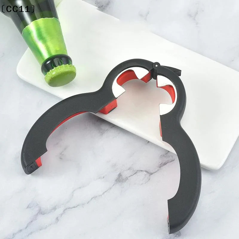 Multifunctional Can & Bottle Opener – Anti-Slip Jar Gripper Can & Bottle Opener Qme