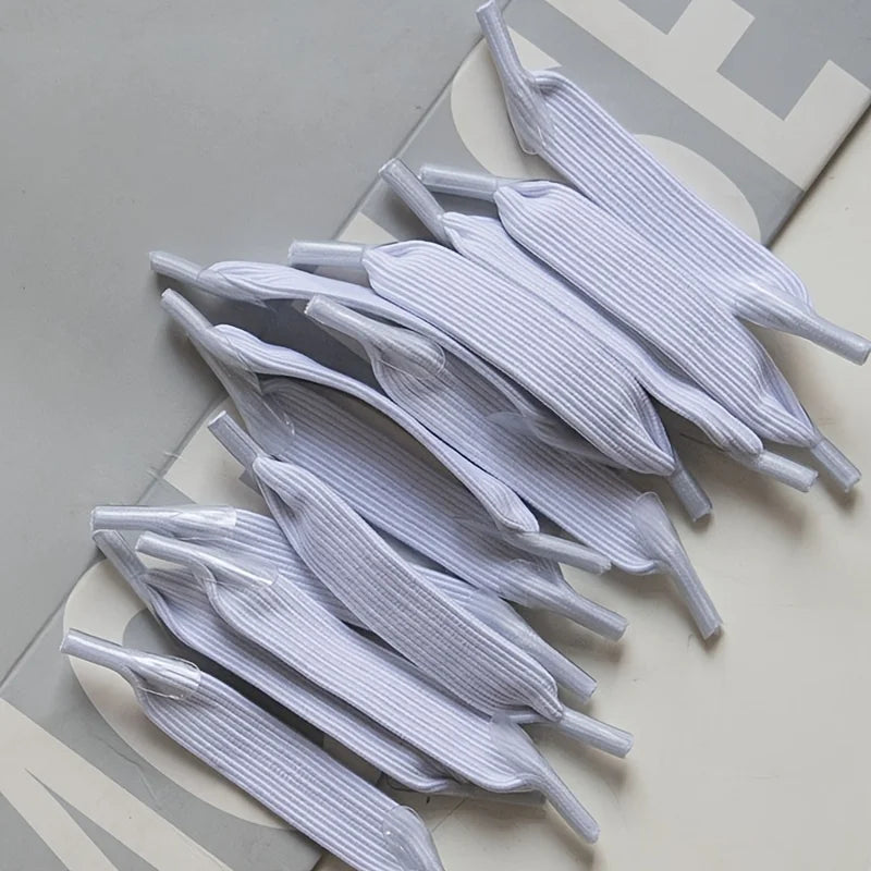 Knotless Elastic Shoelaces for Kids & Adults – 14pc No-Tie No-Tie Shoelaces Qme