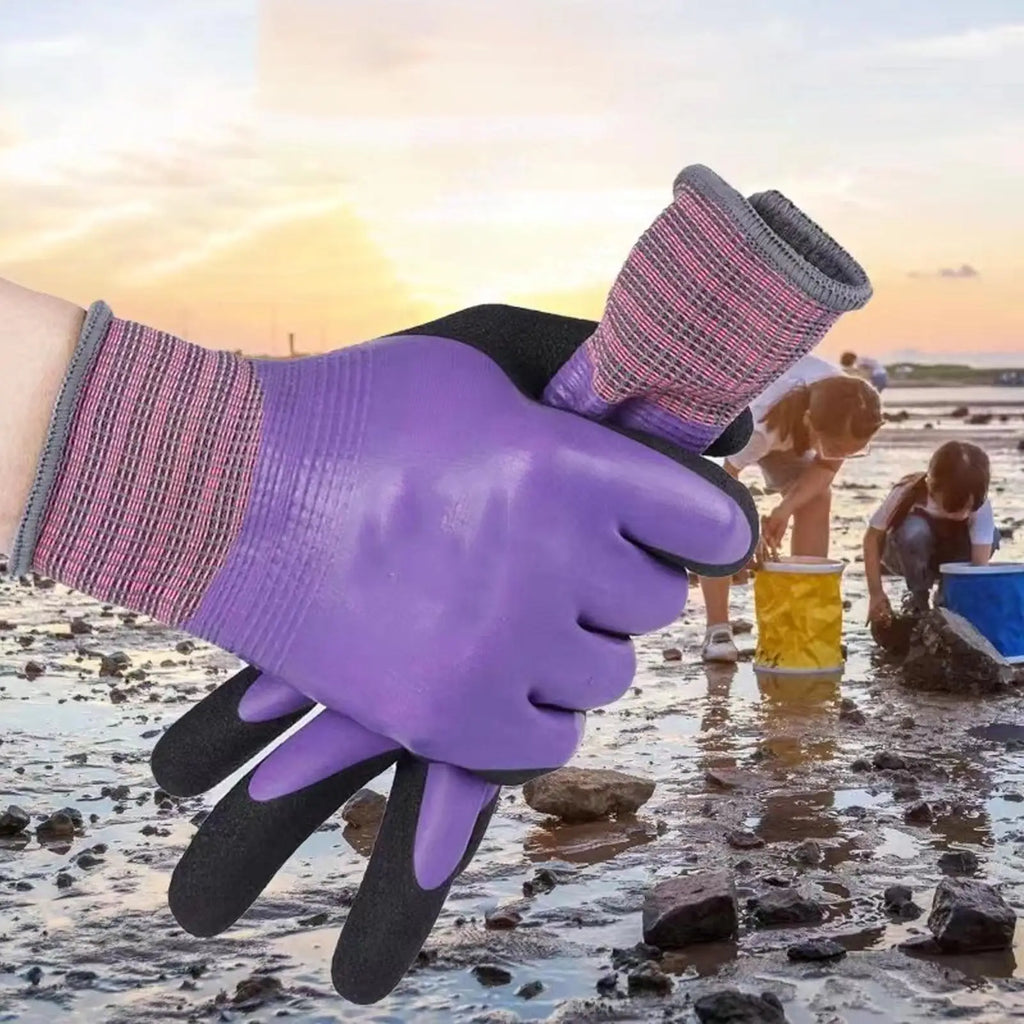 Women's Latex Protective Gloves – Kitchen, Cleaning & Garden Protective Latex Gloves Qme