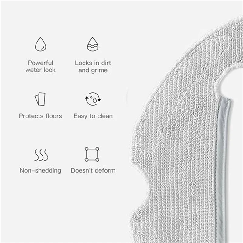Xiaomi Robot Vacuum Side Brush & HEPA Filter Replacement Set Vacuum Replacement Parts Qme