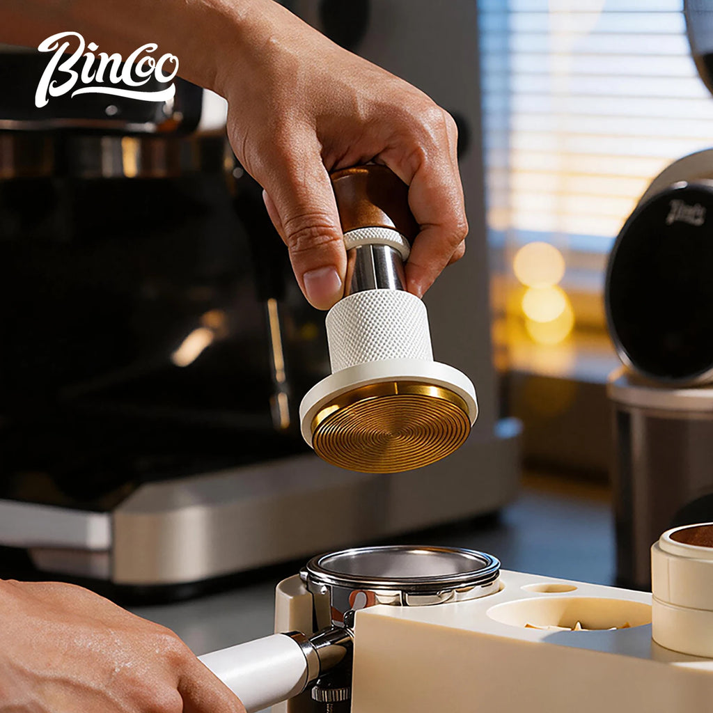 Bincoo 30LB Constant Pressure Titanium Espresso Tamper Espresso Tamper Qst