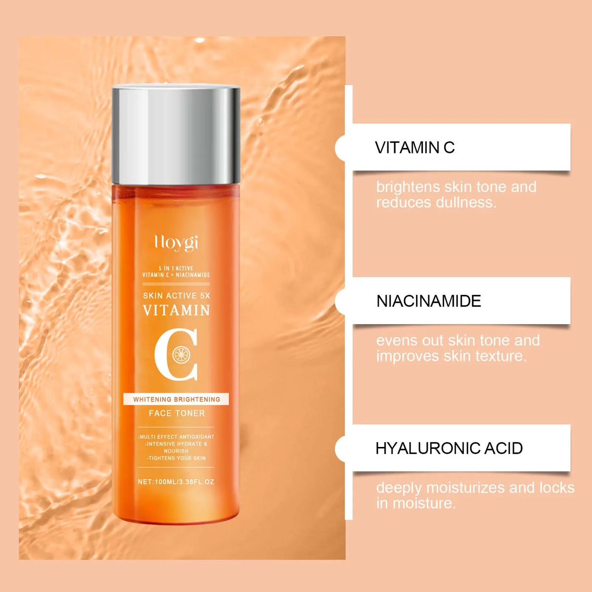 Vitamin C Hydrating Toner – Brightening & Moisturizing | Qme Facial Toner Qme
