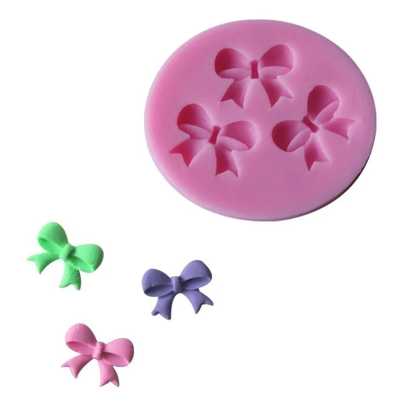 Bow Tie Silicone Mold – 3D Chocolate, Candy & Fondant Baking Silicone Baking Mold Qme