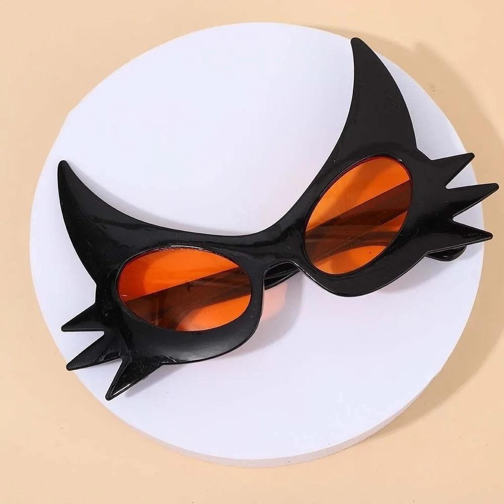 Skeleton Hand Halloween Sunglasses – Spider Web Dark Lenses Novelty Costume Sunglasses Qme Style 1