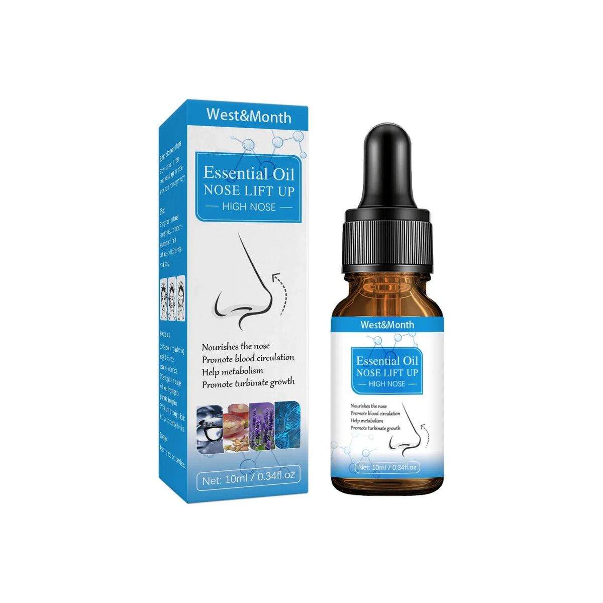 YOUNGCOME Nose Lifting Massage Essential Oil – 10ml Serum Facial Massage Oil Qst 10ml