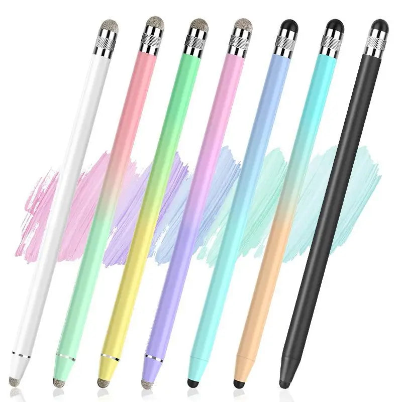 Mesh Fiber Capacitive Stylus Pen | Double Nib Touch Screen Capacitive Stylus Pen Qme