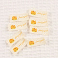 15 Mixed Cartoon Animal Cotton Labels – DIY Clothing & Craft Tags DIY Fabric Labels Qme 15x40mm cp3807-1