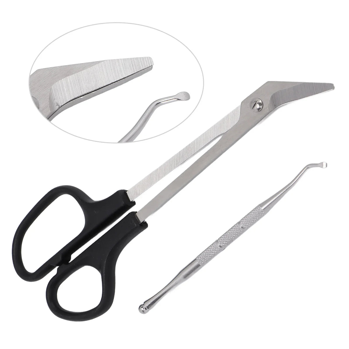 Long Handle Toenail Clippers – Ergonomic Stainless Steel Scissors Toenail Clippers Qme