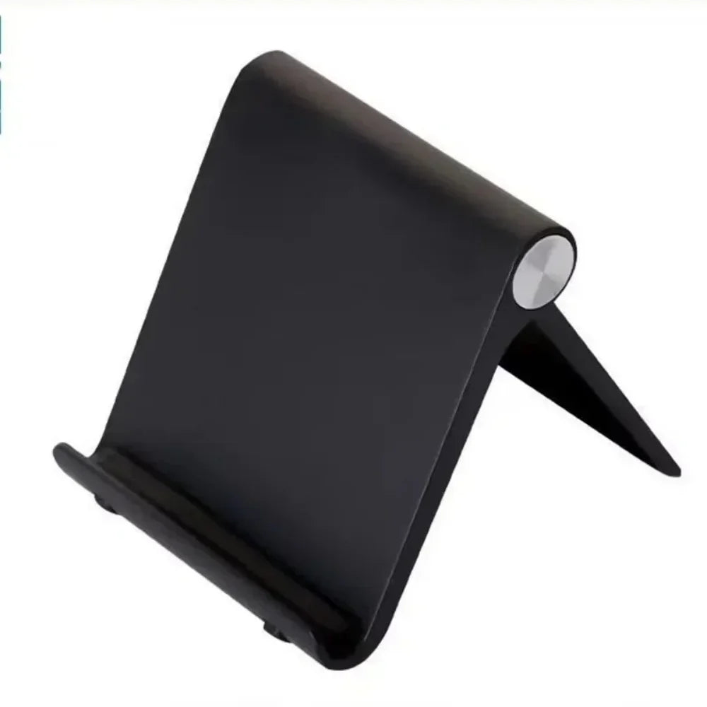 Universal Foldable Desktop Phone Stand & Tablet Holder Phone Tablet Stand Qme black