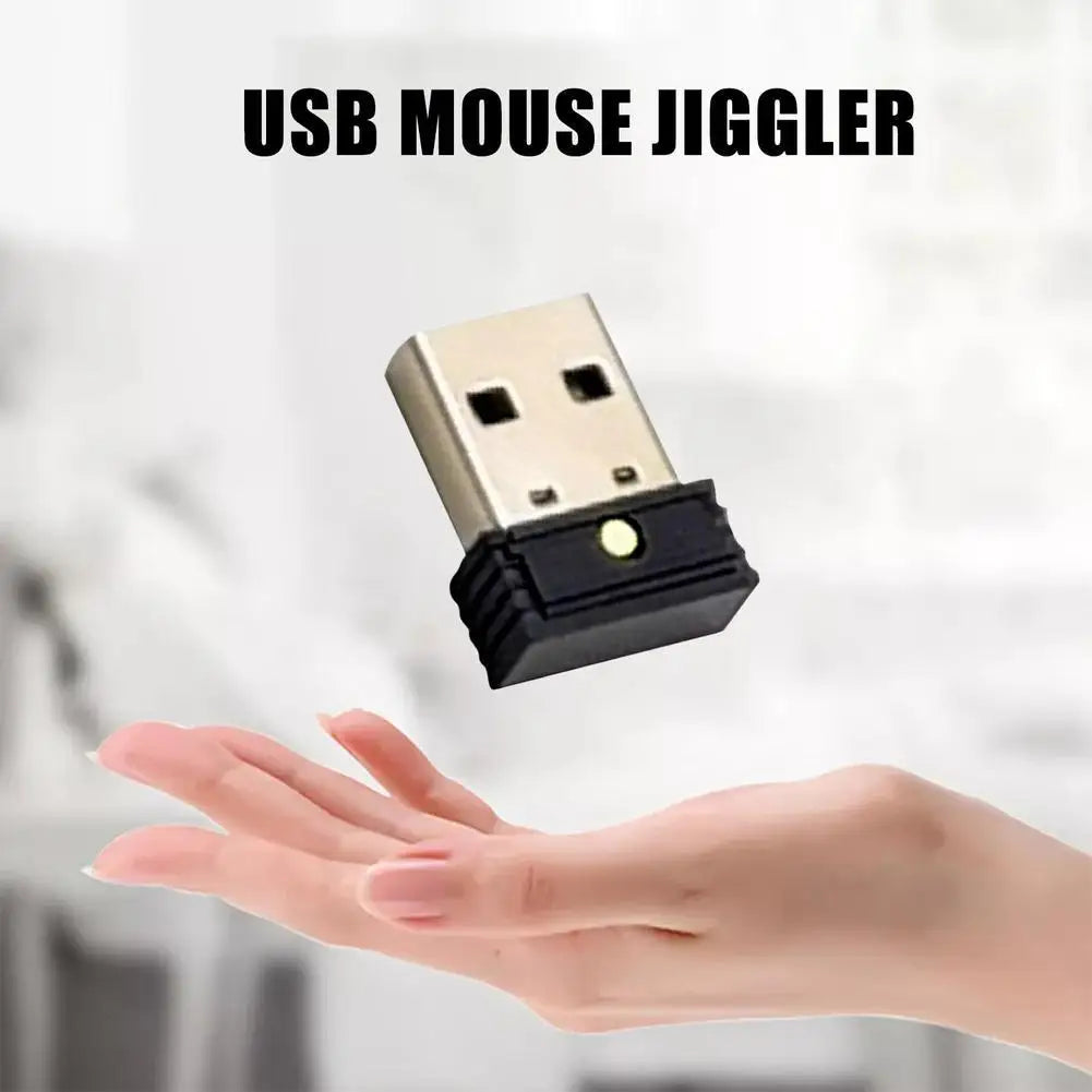 USB Automatic Mouse Jiggler – Undetectable Mouse Mover USB Mouse Jiggler Qme