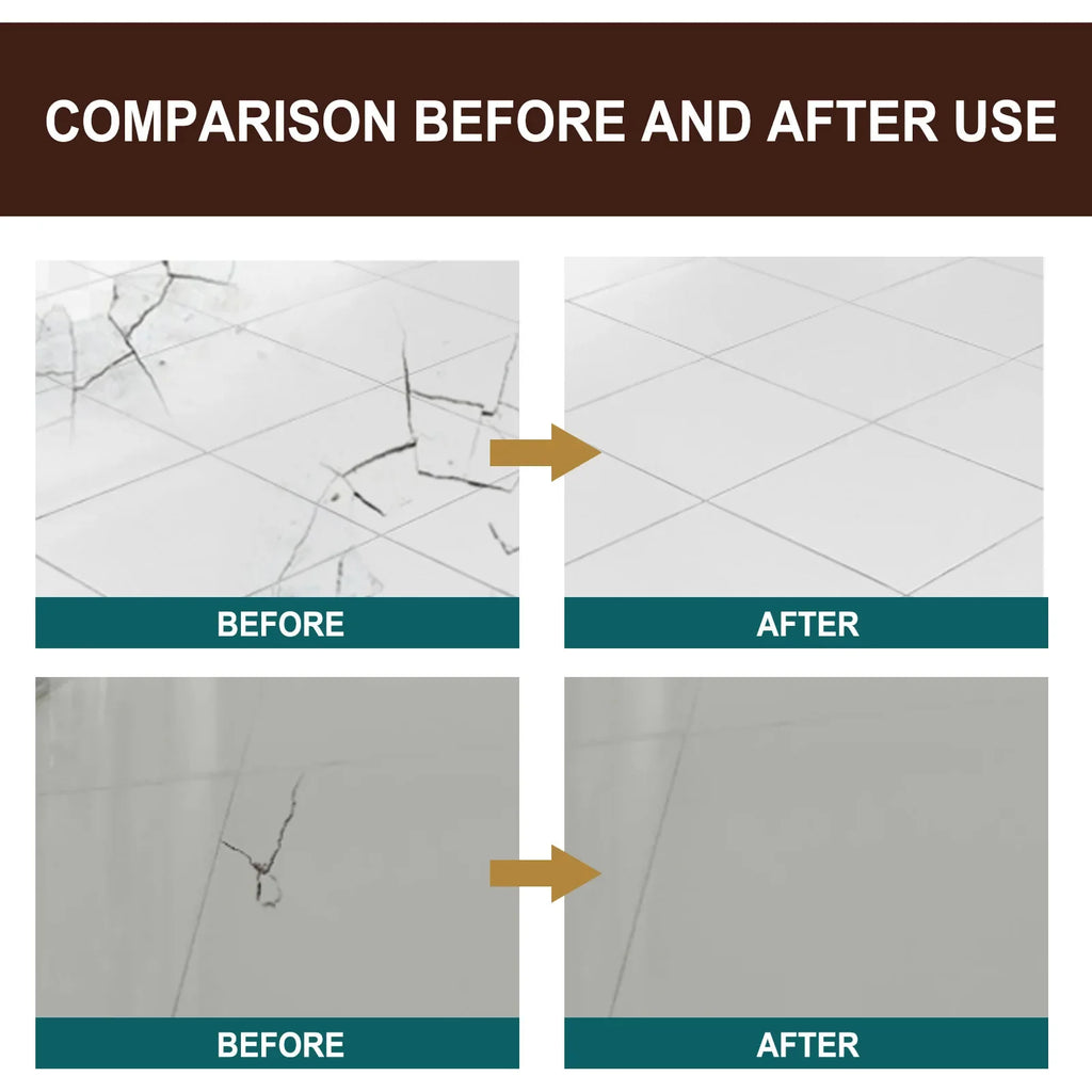 Ceramic Tile Repair Glue – Waterproof Adhesive Caulk 100ml Tile Repair Adhesive Qst