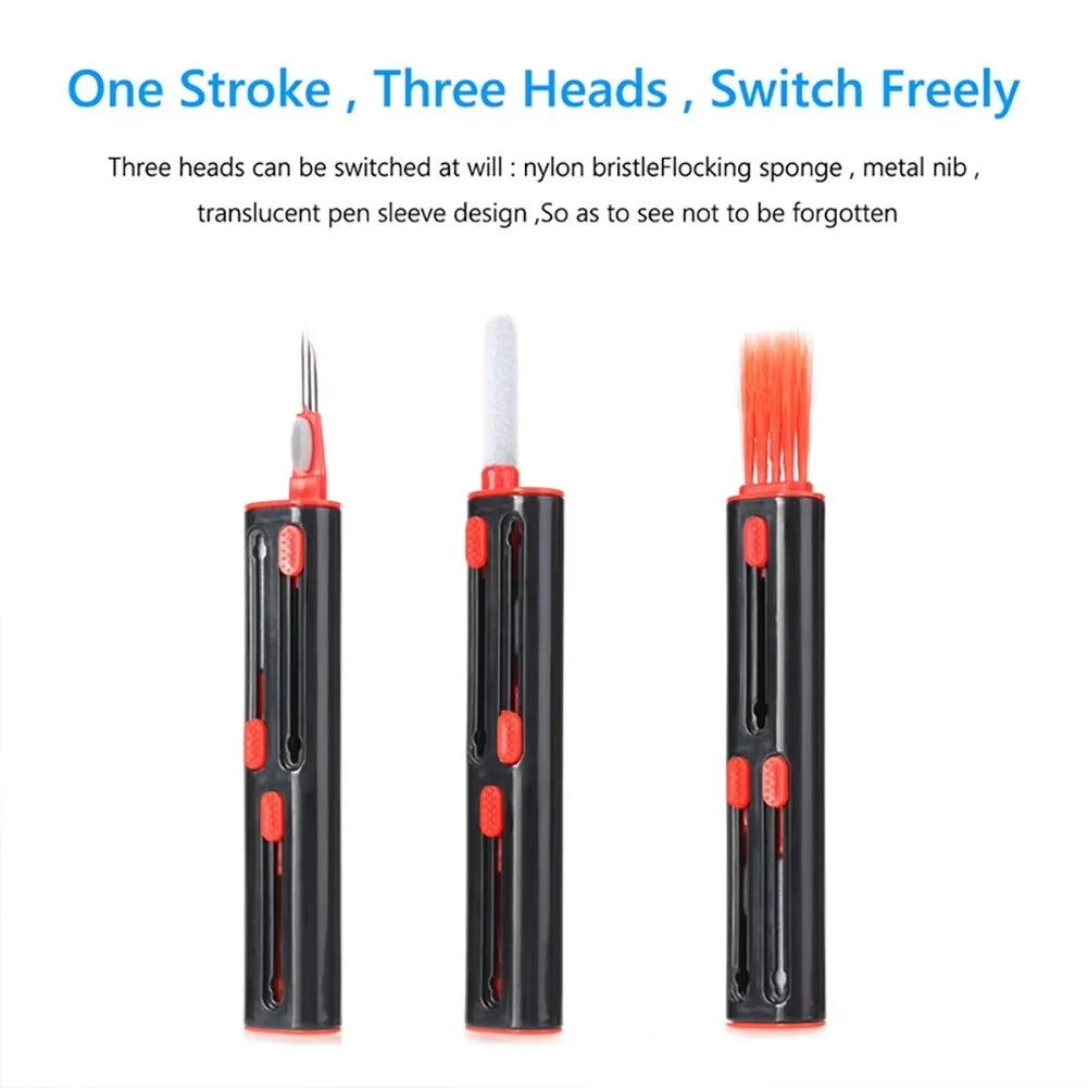 Multifunction Earbuds & Keyboard Cleaning Pen Kit Electronics Cleaning Kit Qst