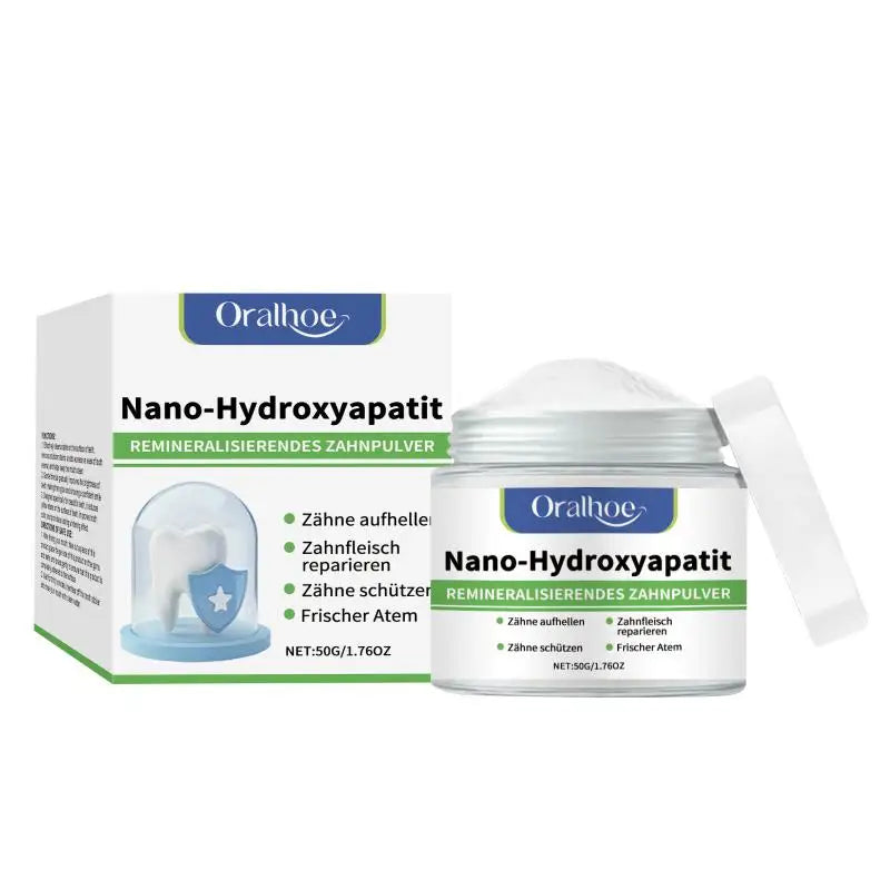 Hydroxyapatite Teeth Whitening Powder 50g – Stain Removal Teeth Whitening Powder Qme Default Title