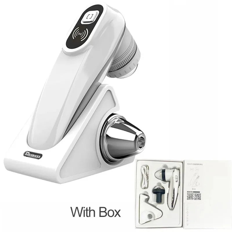 WiFi Scalp & Hair Follicle Analyzer 50X/200X UV Skin Detector Scalp Hair Analyzer Qst With Box