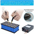 A02F 8000W Battery Spot Welder – DIY Nickel Strip Machine Battery Spot Welder Qme As Shown