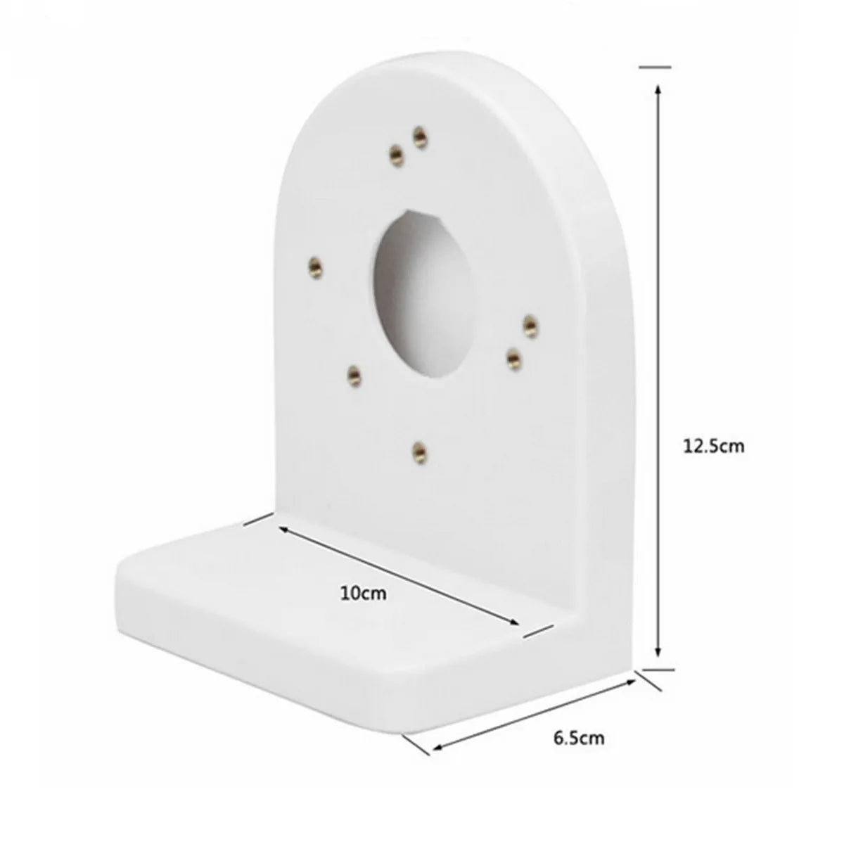 ESCAM L-Type Plastic Wall Mount Bracket for CCTV Dome IP Camera Camera Wall Bracket Qme