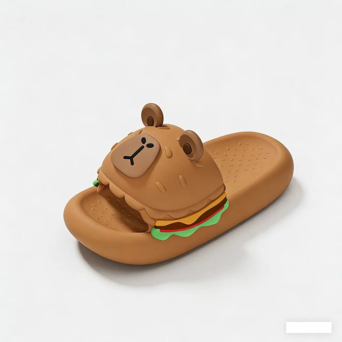 Women's Novelty Bear Platform Slides – 3.5cm EVA Summer Slippers Platform Slides Qst