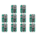 DC Buck Converter 4.75V–23V Step-Down Power Supply Module DC Buck Converter Module Qme 10PCS